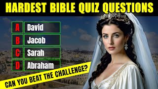 15 HARDEST BIBLE QUIZ QUESTIONS - HOW WELL DO YOU KNOW THE BIBLE? | The Bible Quiz screenshot 2