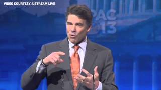 Perry's Address at CPAC 2013
