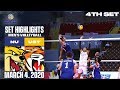 UST vs. NU - March 4, 2019 | Set 4 Highlights | UAAP 82 MV
