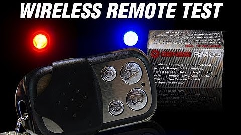 GENSSI RM03 Wireless Remote 12V Controller Flashing Fading 2-CH