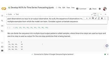 Develop MLPs for Timeseries Forecasting