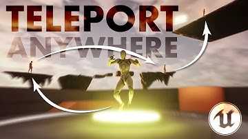 Teleport Anywhere in Your Level | Unreal Engine 5 Tutorial (Step by Step)