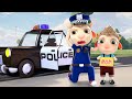 Police Officer Always Helps Kids | Funny Cartoon for Kids | Dolly and Friends 3D Adventures