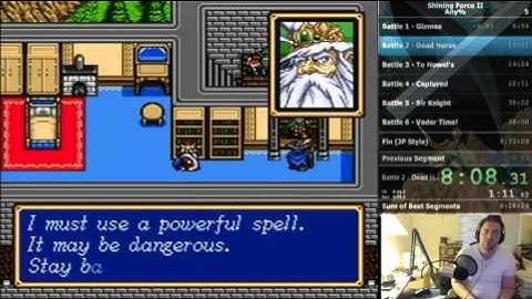 Turbo Turbos Without Turbo: Shining Force II Any% (8:11:58, Part 1)