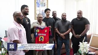 DEPUTY COMMANDER BUDHRAM INDUCTED AS PATRON OF TUCBER PARK CRICKET CLUB