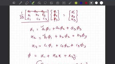 Introduction to FEM 3/4 : 2D Shape function