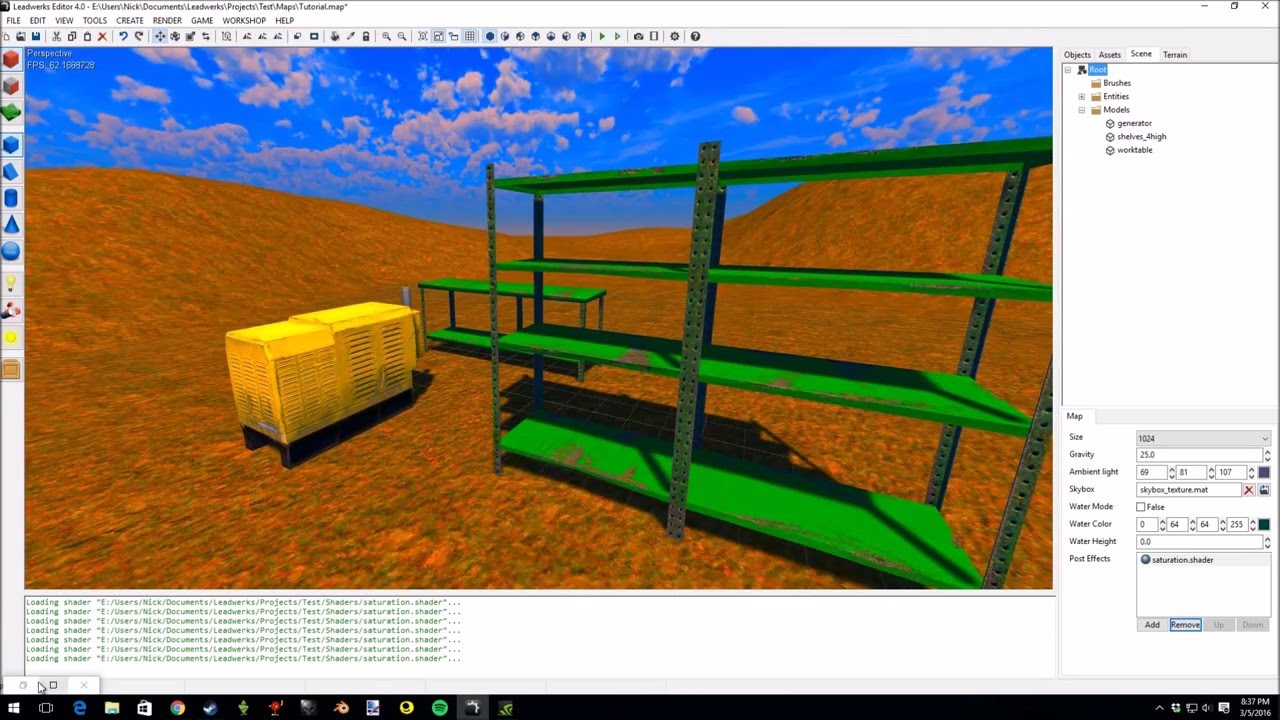 GLSL Shader Tutorial 5: Fake Saturation - YouTube