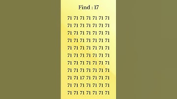 Find 17 #maths #riddels #puzzle #queddle #gk #canyouanswer #riddles #braintest #upsc #ias