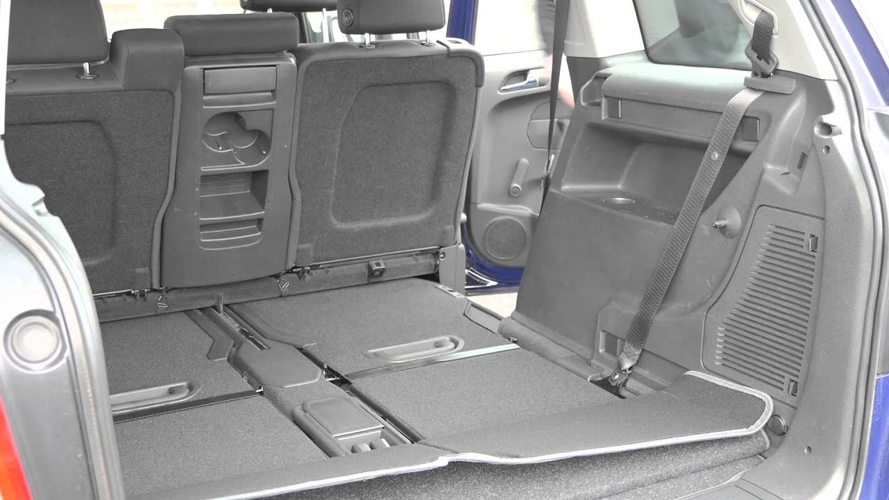 How Put The Back Seats Up In A Vauxhall Zafira