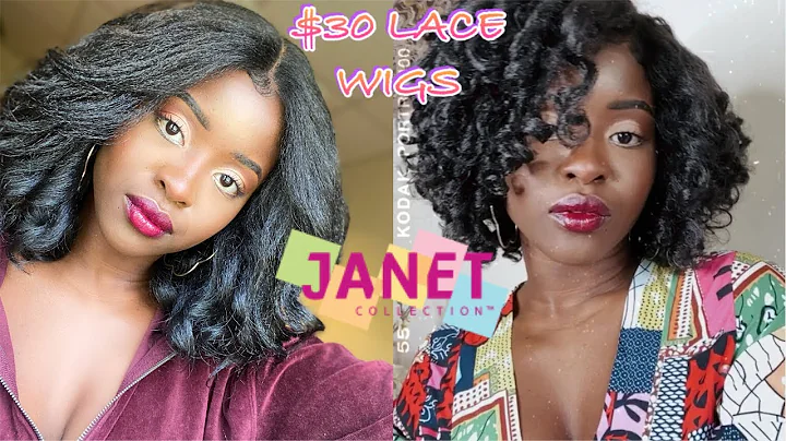 $30 NATURAL LACE WIG | JANET COLLECTION TRY ON: JO...
