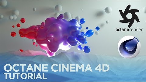 How to Create Organic 3D abstract design with Octane in Cinema 4D tutorial (Quick Tips)