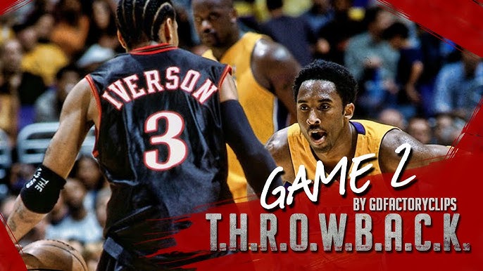 NBATogetherLive: Allen Iverson erupts for 54 points in Game 2 vs. Toronto  Raptors in 2001 playoffs