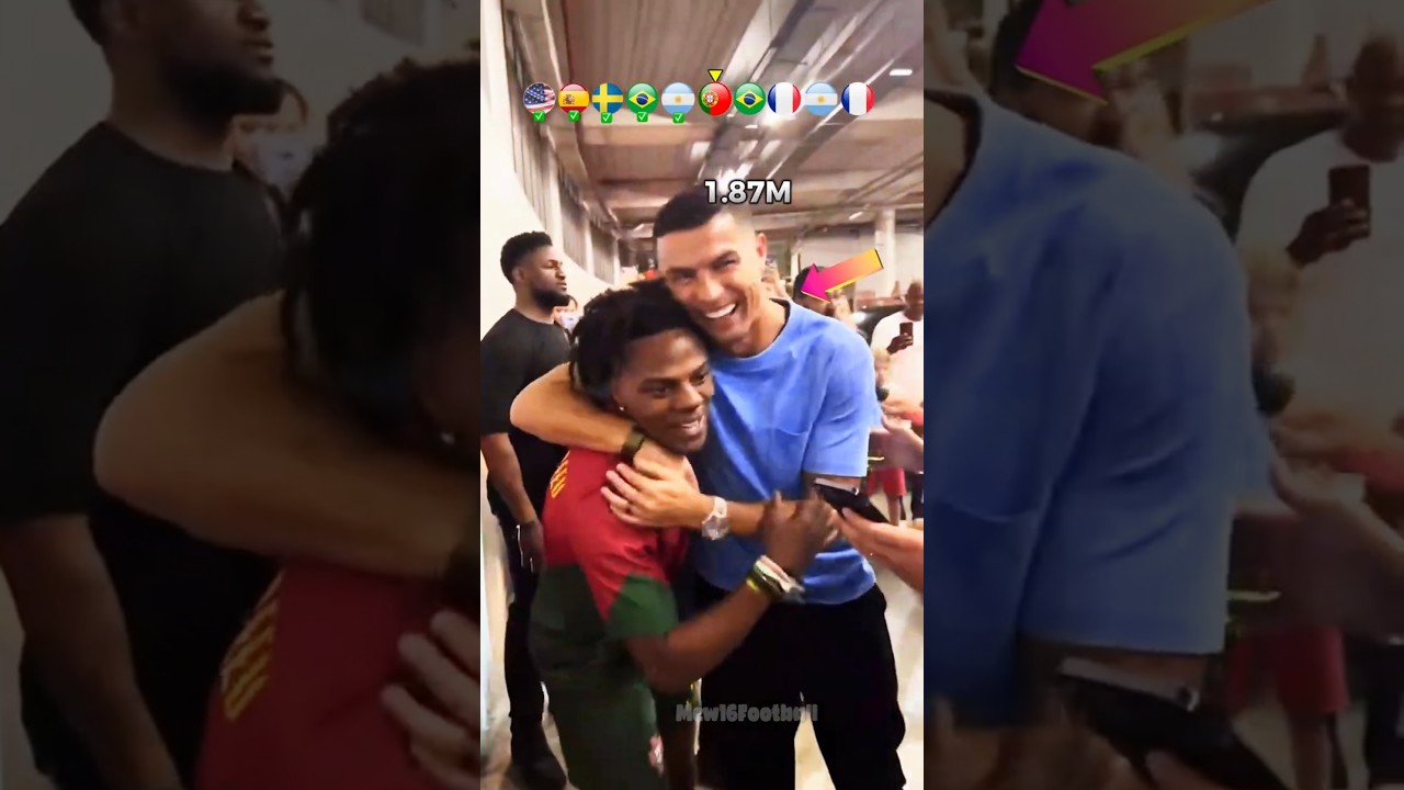 iShowSpeed Finds Out Player's Heights 😍