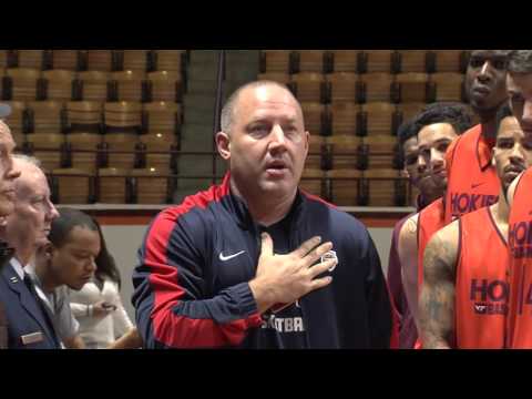 Men's Basketball Veteran's Day Recognition