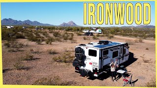 Camping at Ironwood National Monument, AZ | Full Time RVing - S-07 Ep-15 by Larison Lifestyle 616 views 7 months ago 7 minutes, 20 seconds