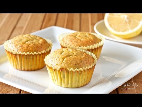 Lemon Chia Seed Muffins (Paleo, Gluten-free, Low-carb)