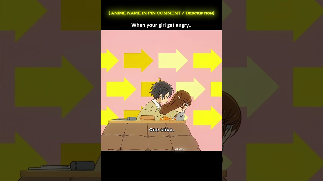 When your Girl get Angry  | | Horimiya | | #anime #horikyokoedit #horimiya #horimiyaanime #cute