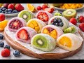 Satisfying Mochi Making 🍡 So Soft &amp; Sticky! (ASMR