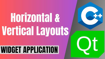 Vertical and Horizontal Layouts in QT using C++ | Check Box Widgets in QT | C++ Project