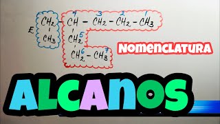 ✅ NOMENCLATURA DE ALCANOS (ejercicios resueltos‼ ) 🔶