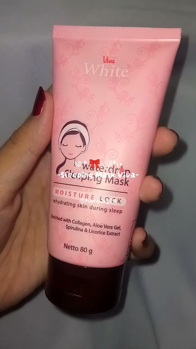 sleeping mask viva✨ 🎀link di bio no 103🎀 #skincare #vivacosmetics #sleepingmask  #racunshopee