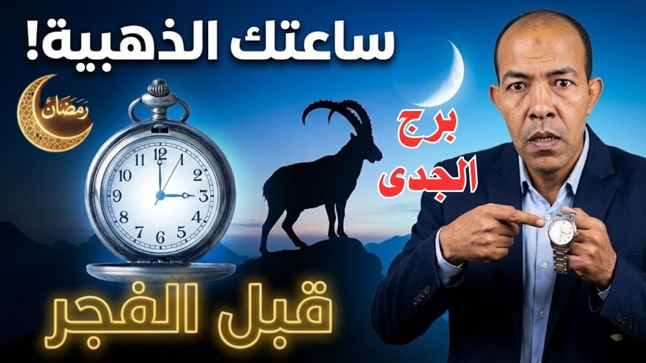 ♑ برج الجدي رمضان 2026: ساعتك الذهبية 