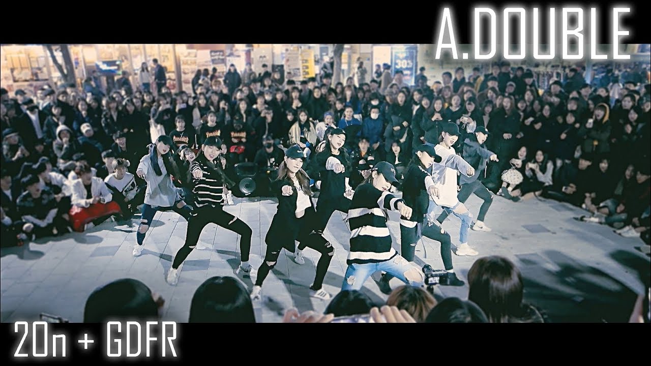 [2017 마지막 버스킹] A.DOUBLE | 2 ON + GDFR | Choreography by Euanflow | Fancam by lEtudel
