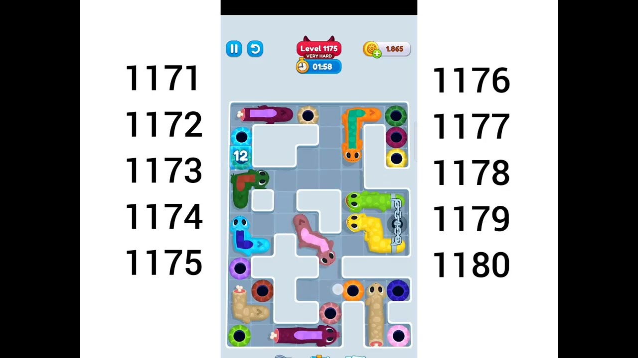 Gecko Out Level 1171-1180 Walkthrough