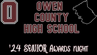 Owen County High School Senior Awards Night