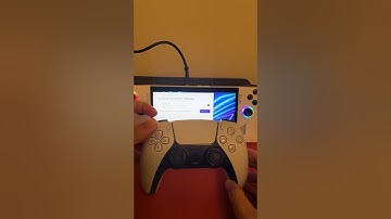 How to Connect a PS5 Controller to ROG ALLY for the first time #asus #asusrog #ps5