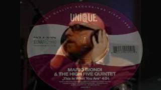 Video thumbnail of "MARIO BIONDI-THIS IS WHAT YOU ARE"