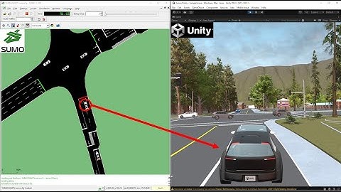 SUMO Traffic Simulator: Driver View
