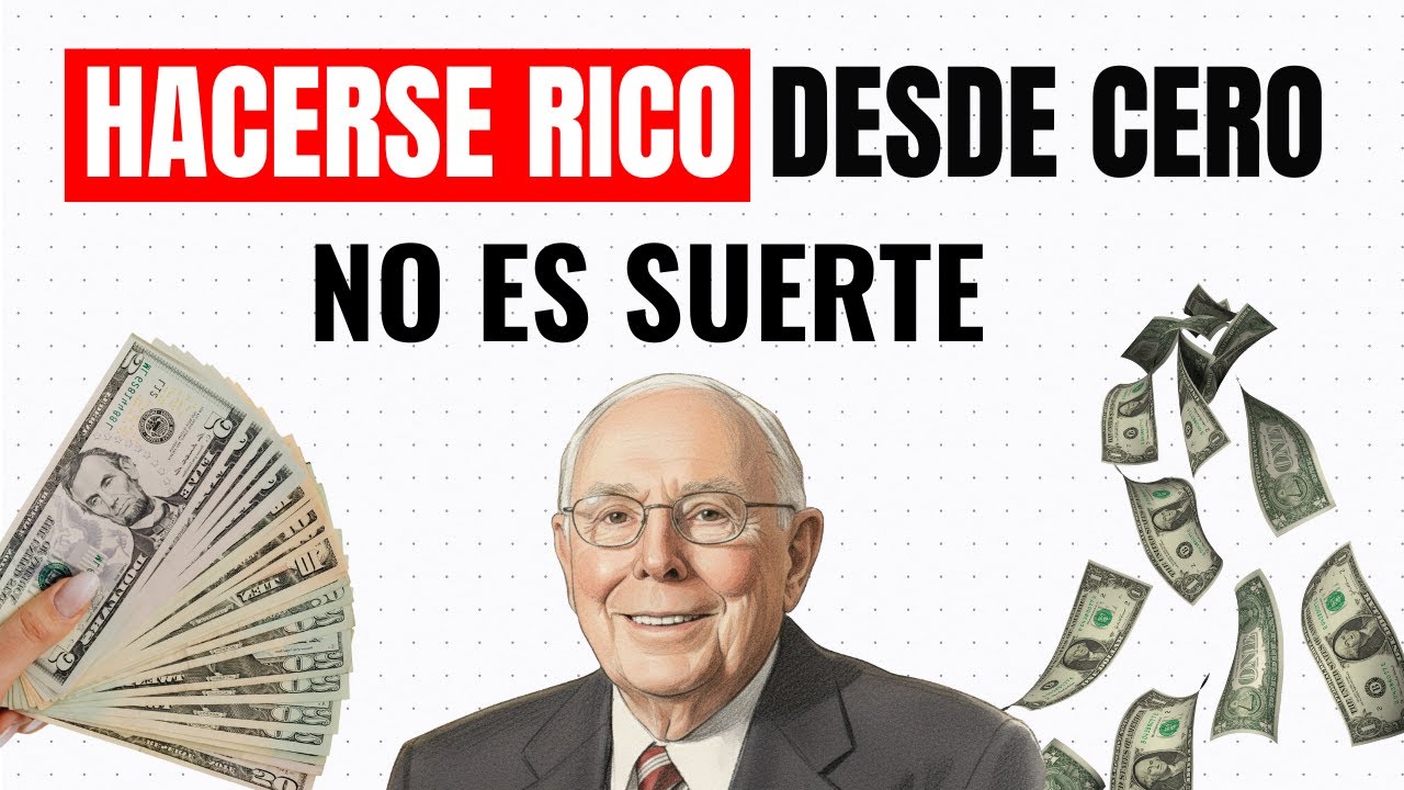 Charlie Munger explica: ¿Hacerse rico desde cero? Solo si sigues estas reglas