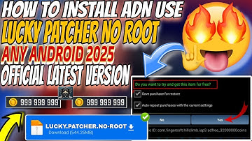 How To Install And Use Lucky Patcher Official No Root Any Android || 2025✅