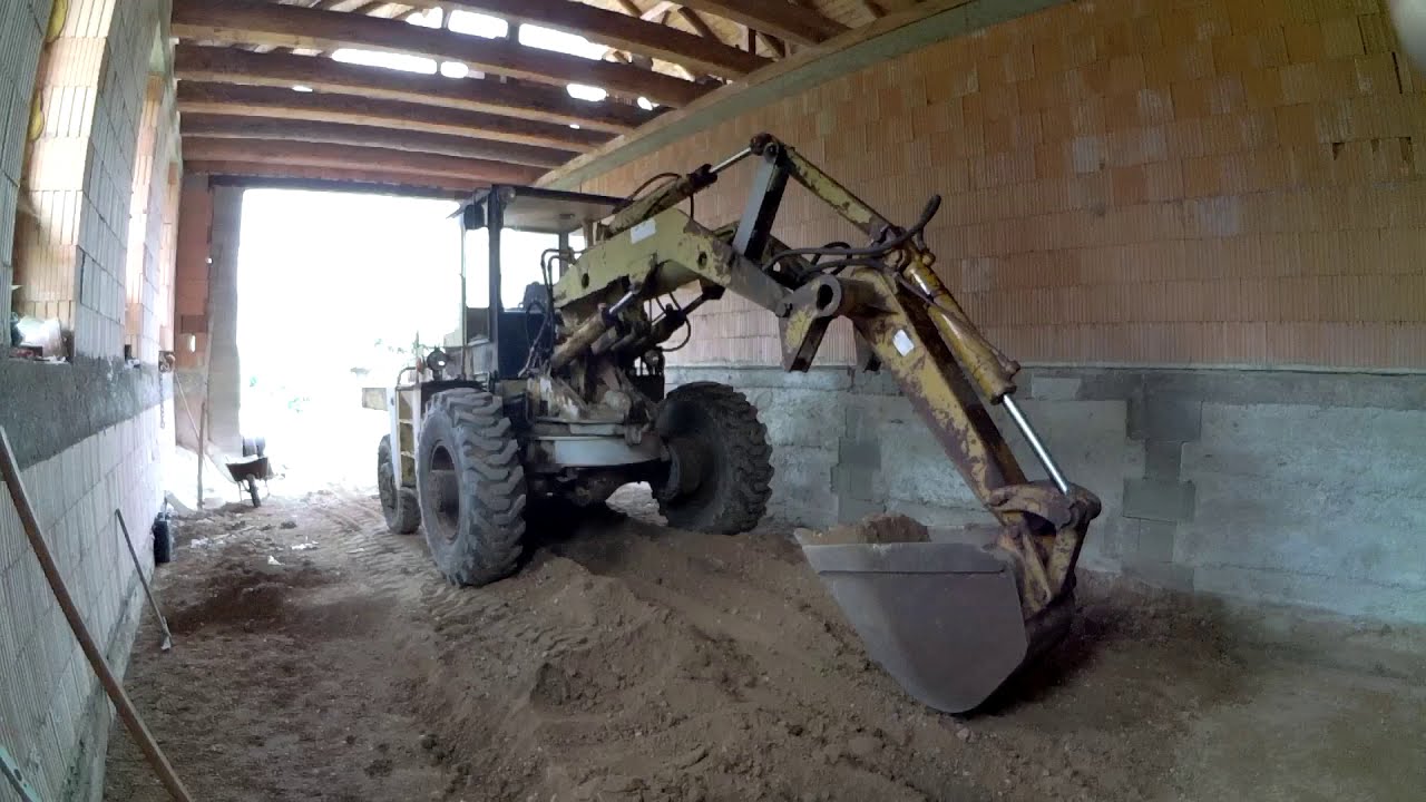 Bagrování s Hon UN 053 aneb první vlog z dílny