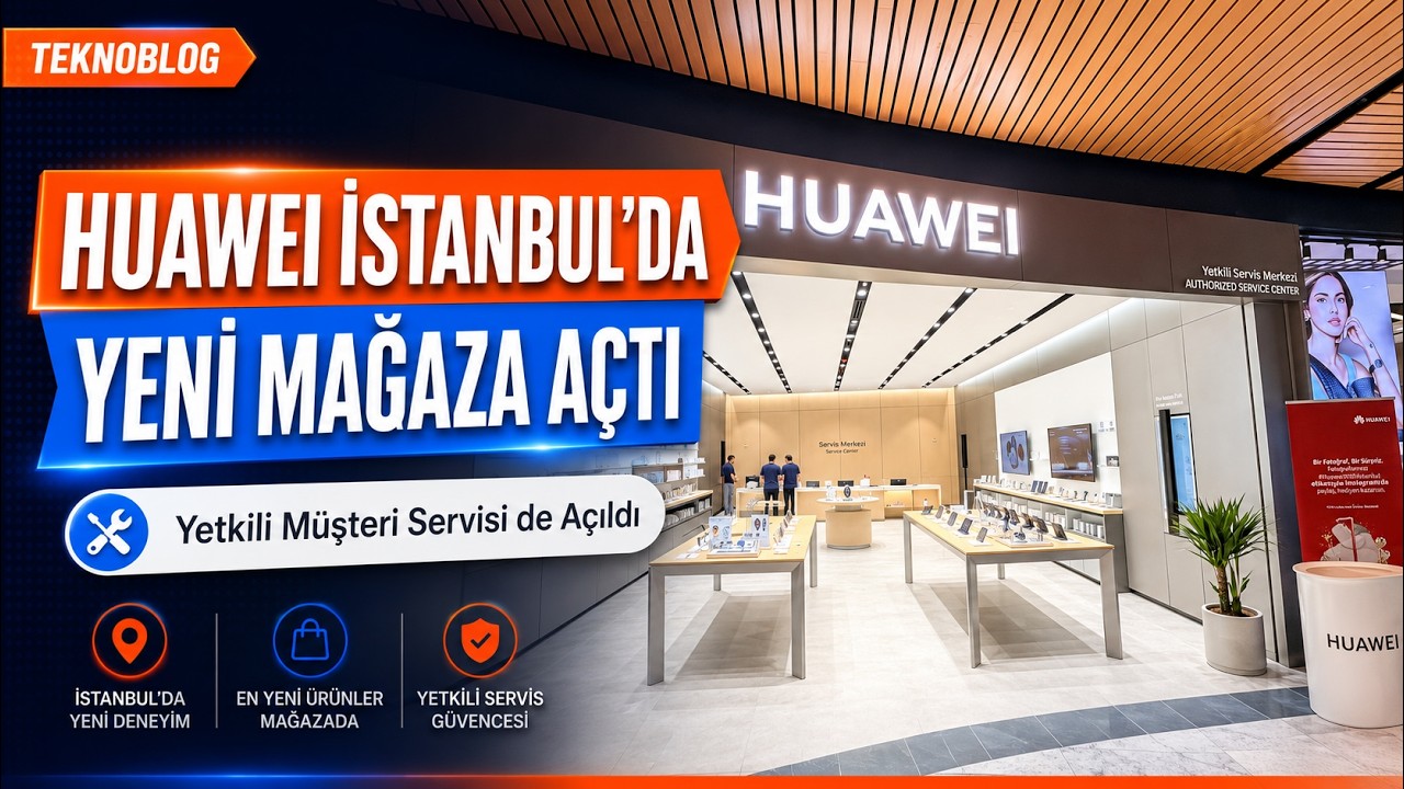 Huawei Marmara Forum mağazası açılışı | İstanbul'un yeni teknoloji merkezi