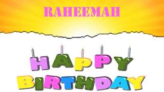 Raheemah   Wishes & Mensajes - Happy Birthday