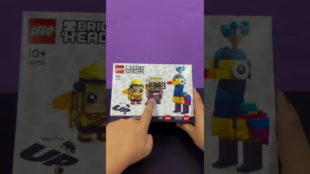 LEGO BrickHeadz Carl, Russell & Kevin7:56ABF:review |