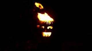 Flaming Pumpkin