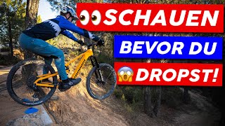 KEINE DROPS springen vor diesem VIDEO ! | MTB & eMTB Fahrtechnik | How to drop