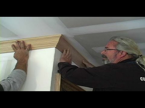 How To Install Crown Molding Along The Ceiling Ask John The