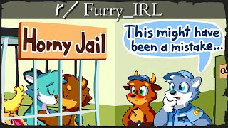 r/FurryIRL - GO TO H*RNY JAIL!