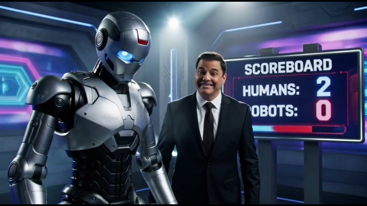 Humans vs the world's Fastest  Robots ... are we obsolete?