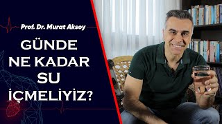 Günde Ne Kadar Su İçmeliyiz? | Günde 2 Litre Su İçmek Nereden Çıktı?