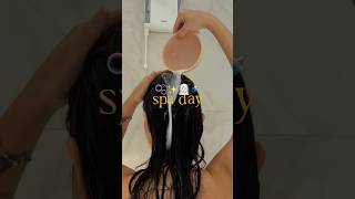 SPA DAY 🫧🚿🧖🏻♀️✨#spaday #relaxing #asmr #satisfatório #banhopremium
