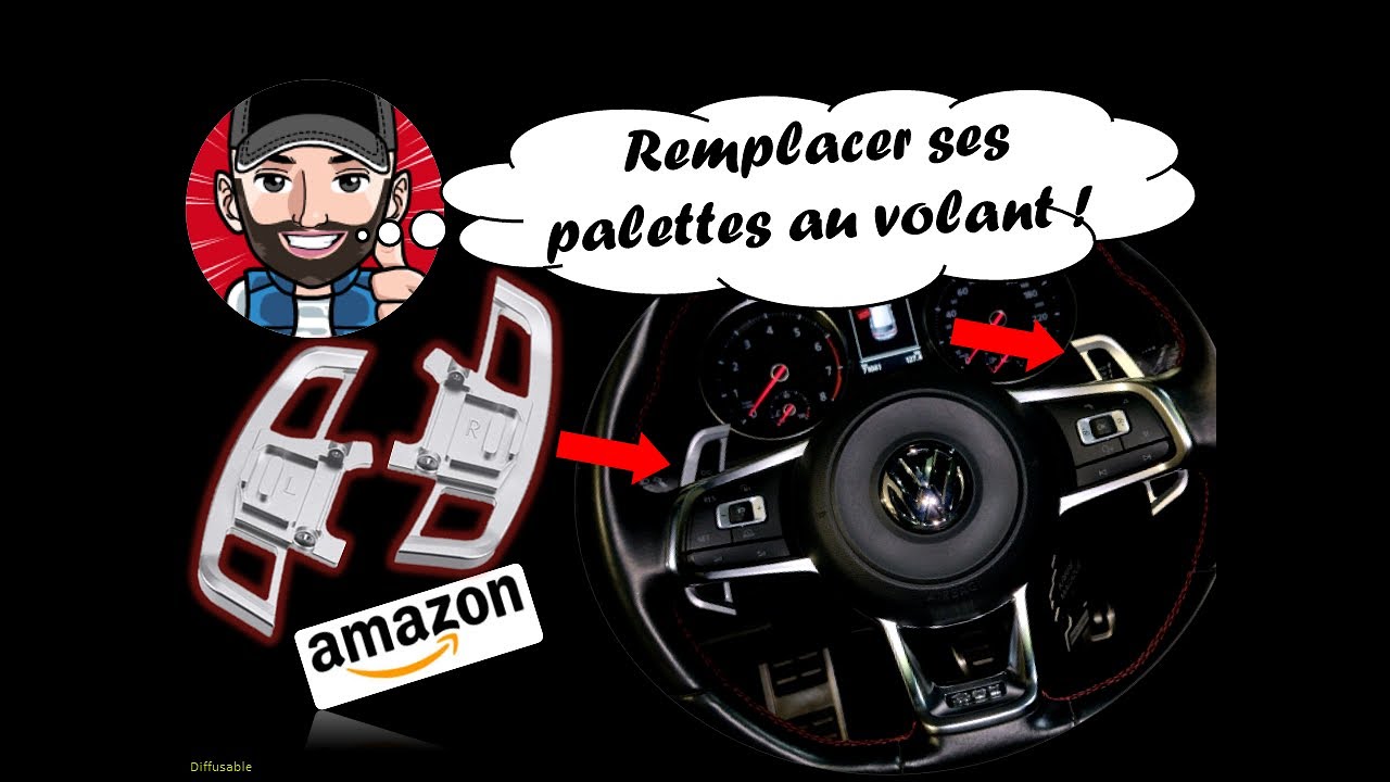 Palettes au volant Racingline pour Golf 7 GTI / Golf 7 R / Polo 6C GTI