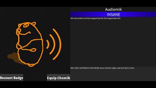 How to get Audiomik in Find The Chomiks