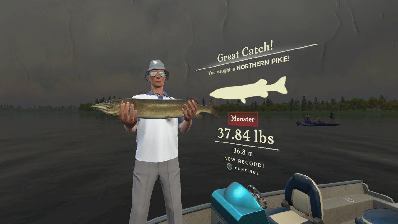 Rapala Fishing Pro Series Gameplay : Catching The King Of Pike 