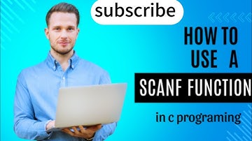 To use scanf function in c language||#ccodingmaster