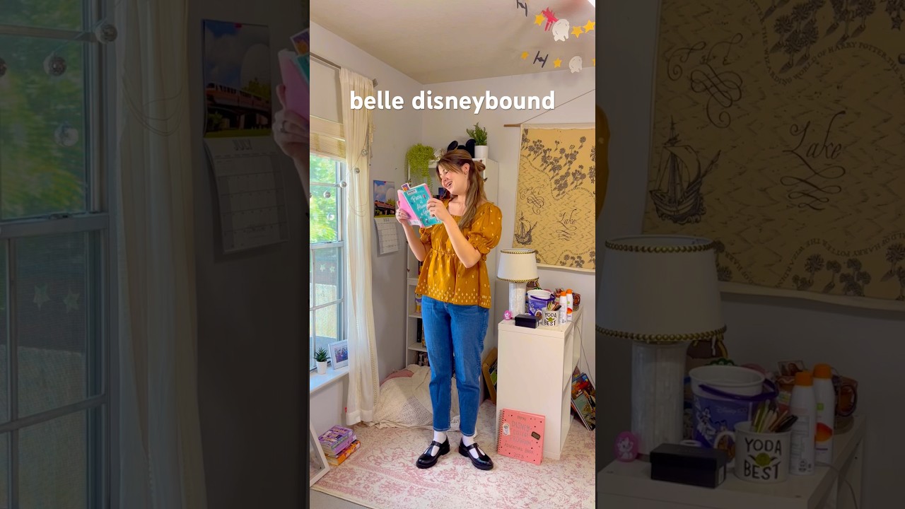 belle disneybound | beauty and the beast 